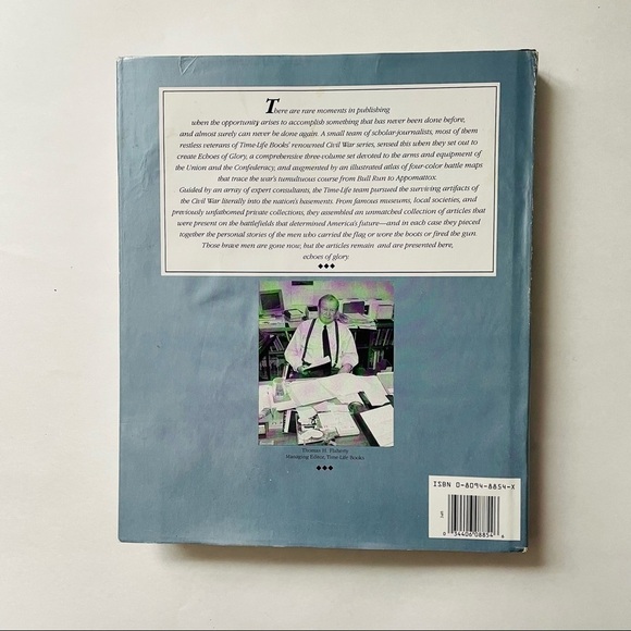 Hardcover Book Echoes of Glory Arms & Equipment of the Union Civil War Time Life - Picture 2 of 9